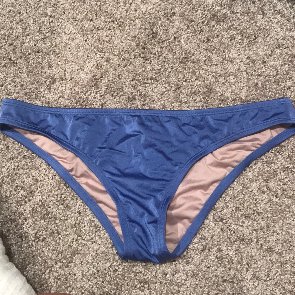 Periwinkle Victoria’s Secret swim bottoms!